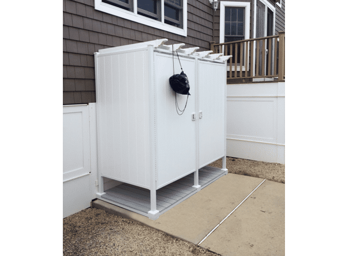 outdoor shower kits double
